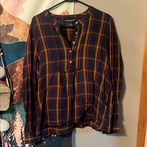 Architect Multicolor Plaid Shirt - Picture 1 of 4